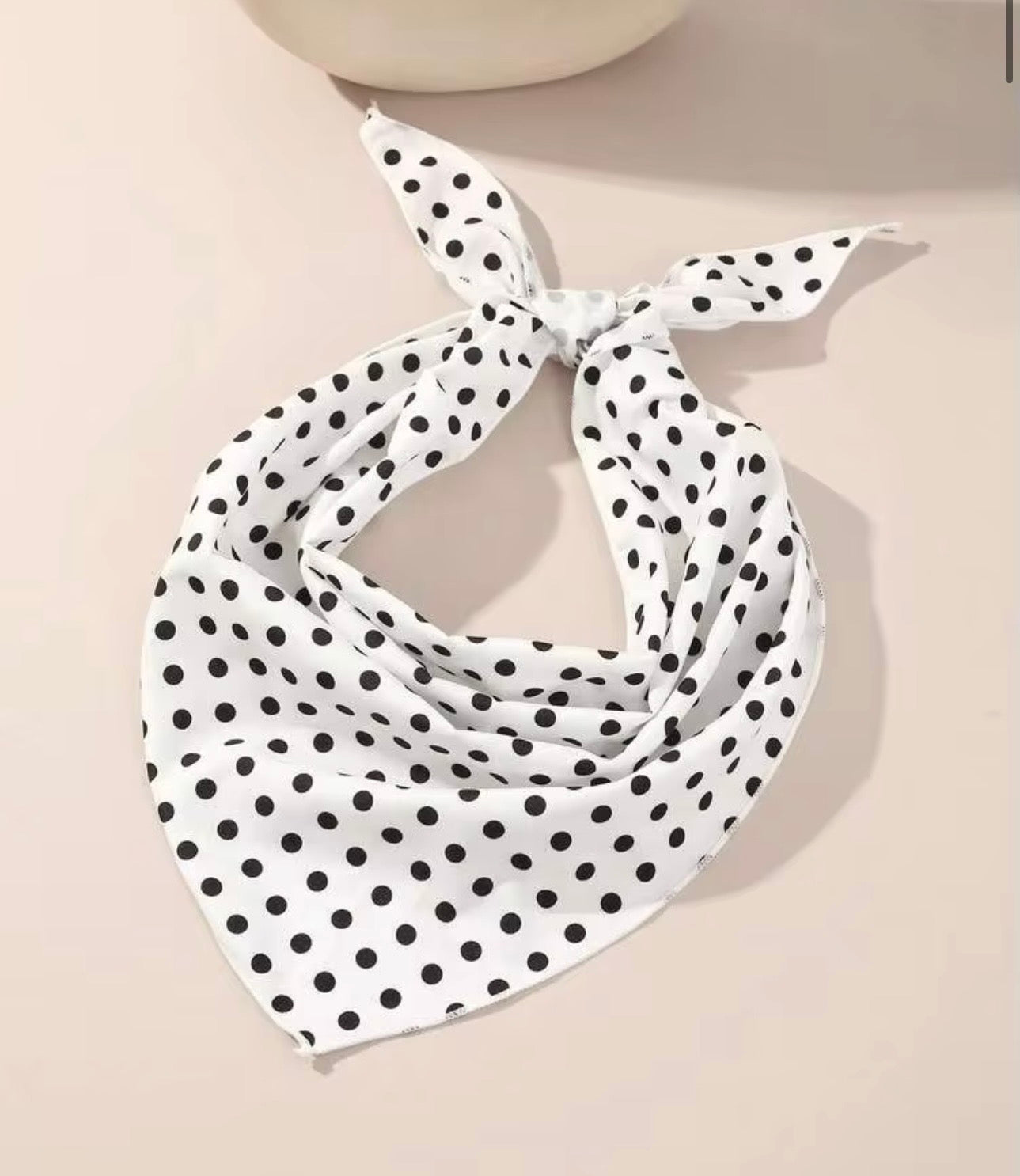 Polka Dot Scarf