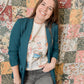Deep Teal Blazer