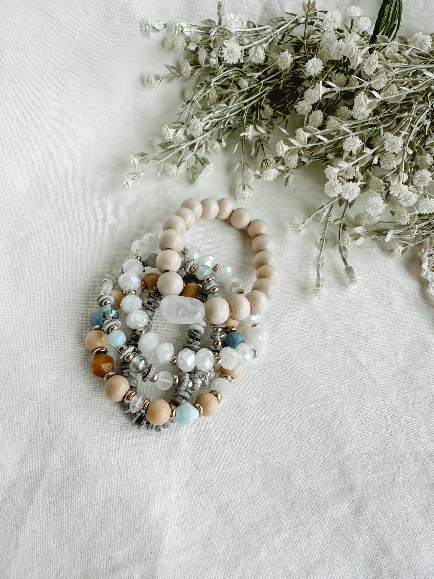 Build Your Own Bracelet Stack - Beachy