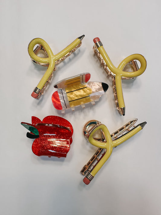 Pencil Hair Clip