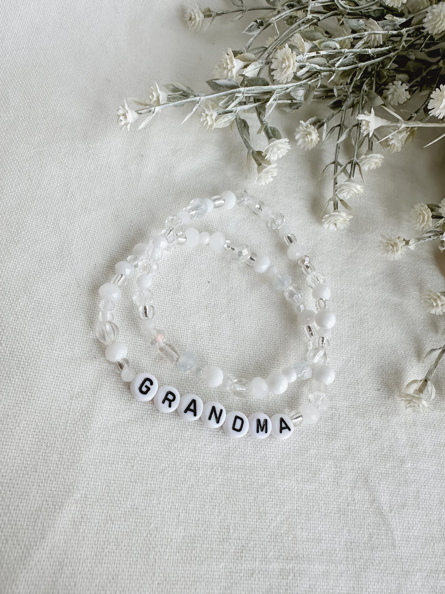 Grandma / Mama Bracelet Set