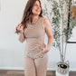 Brown Stripe Tank
