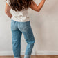 Slight Barrel Taper Jeans
