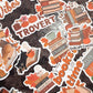 Fall Bookish Sticker Pack