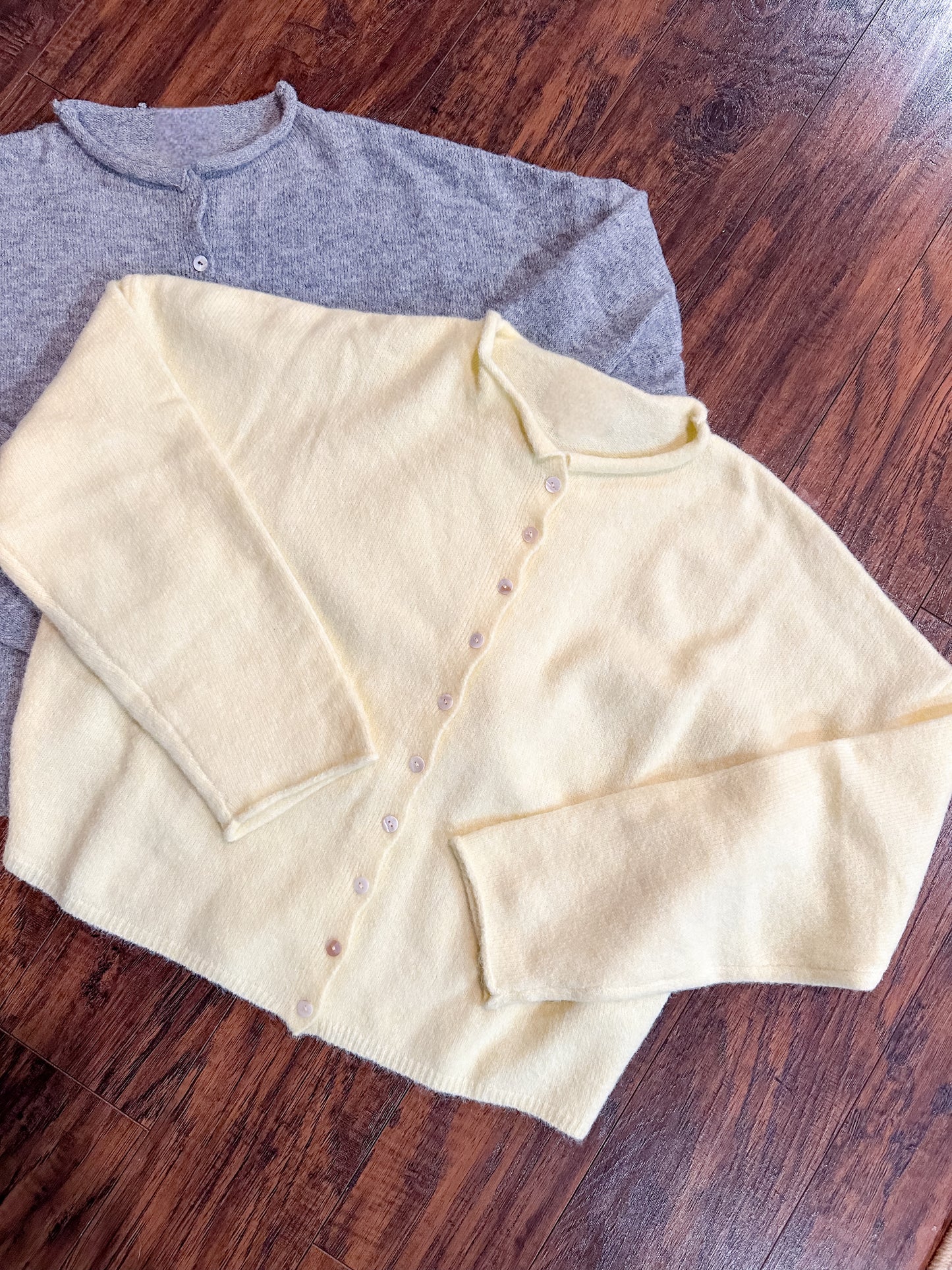 Butter Yellow Piper Cardigan