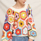 Cream Crochet Sweater - PREORDER