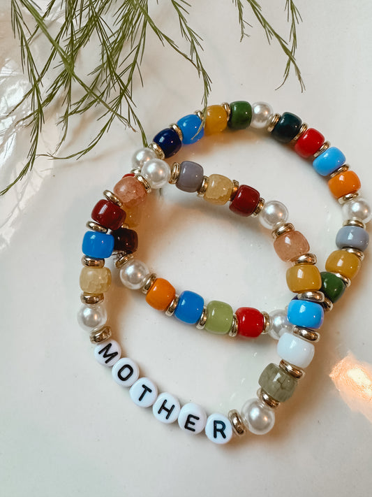 Mother Color Bracelet Set