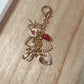 Strawberry Hearts Keychain