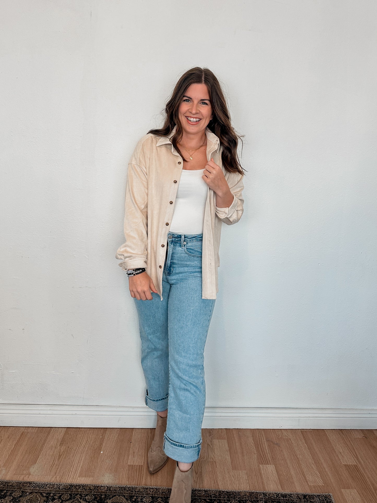 Light Denim Relaxed Straight