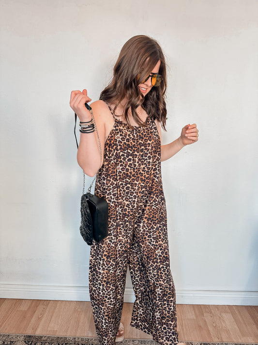 Leopard Jumpsuit
