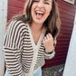 Brown Button Cardigan