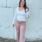 Fitted Square Neck Longsleeve