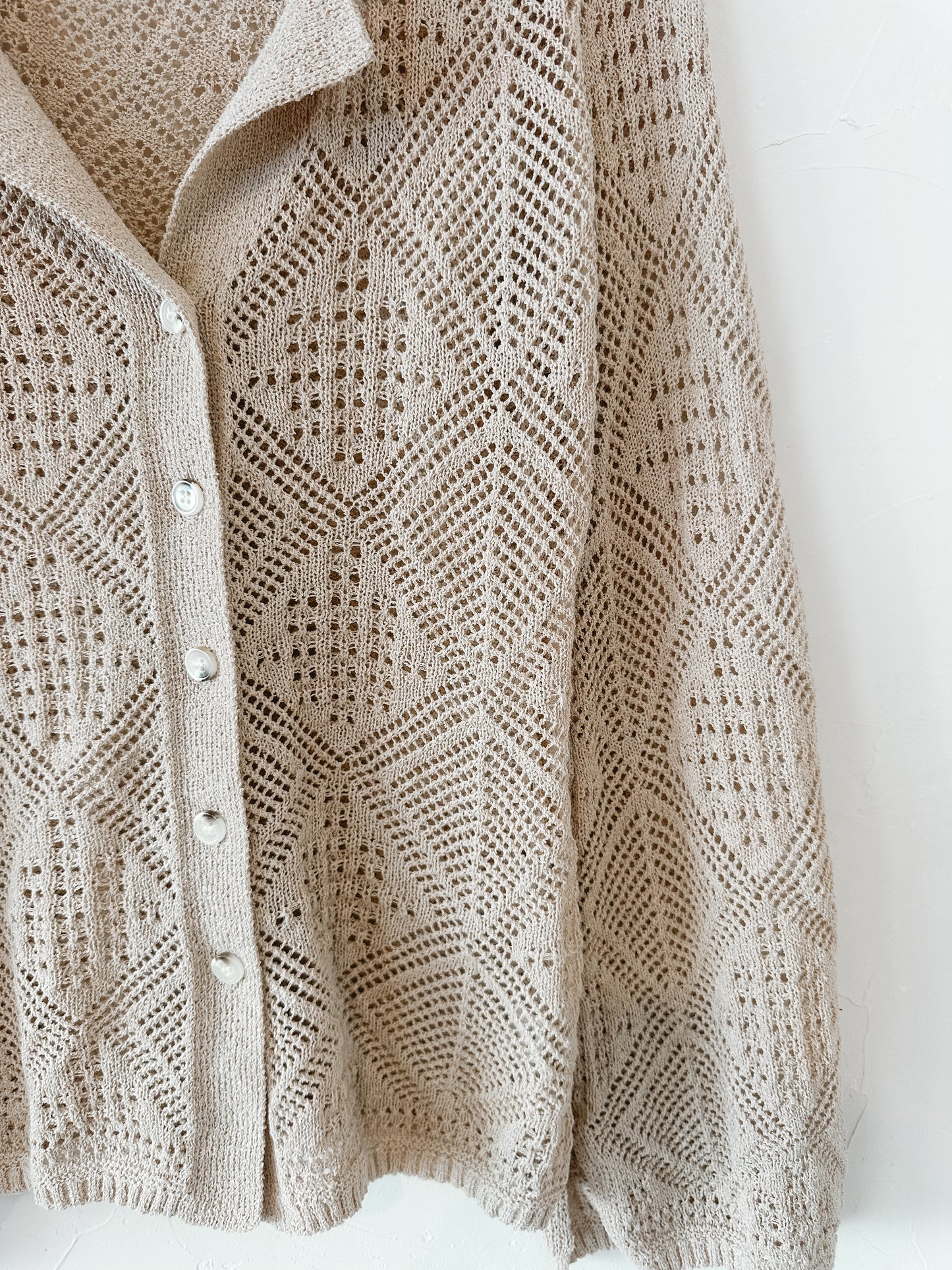 Reagan Open Knit Sweater