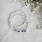 Girl Mom Clear Bracelet Set