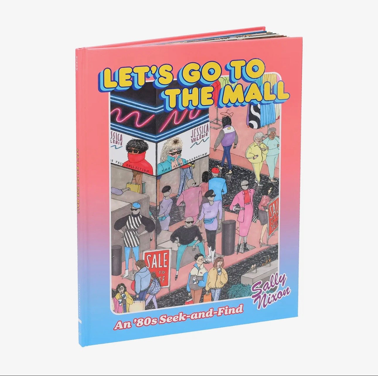 Let’s Go To The Mall 80s Seek and Find