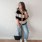 Stripe Crossbody Bag
