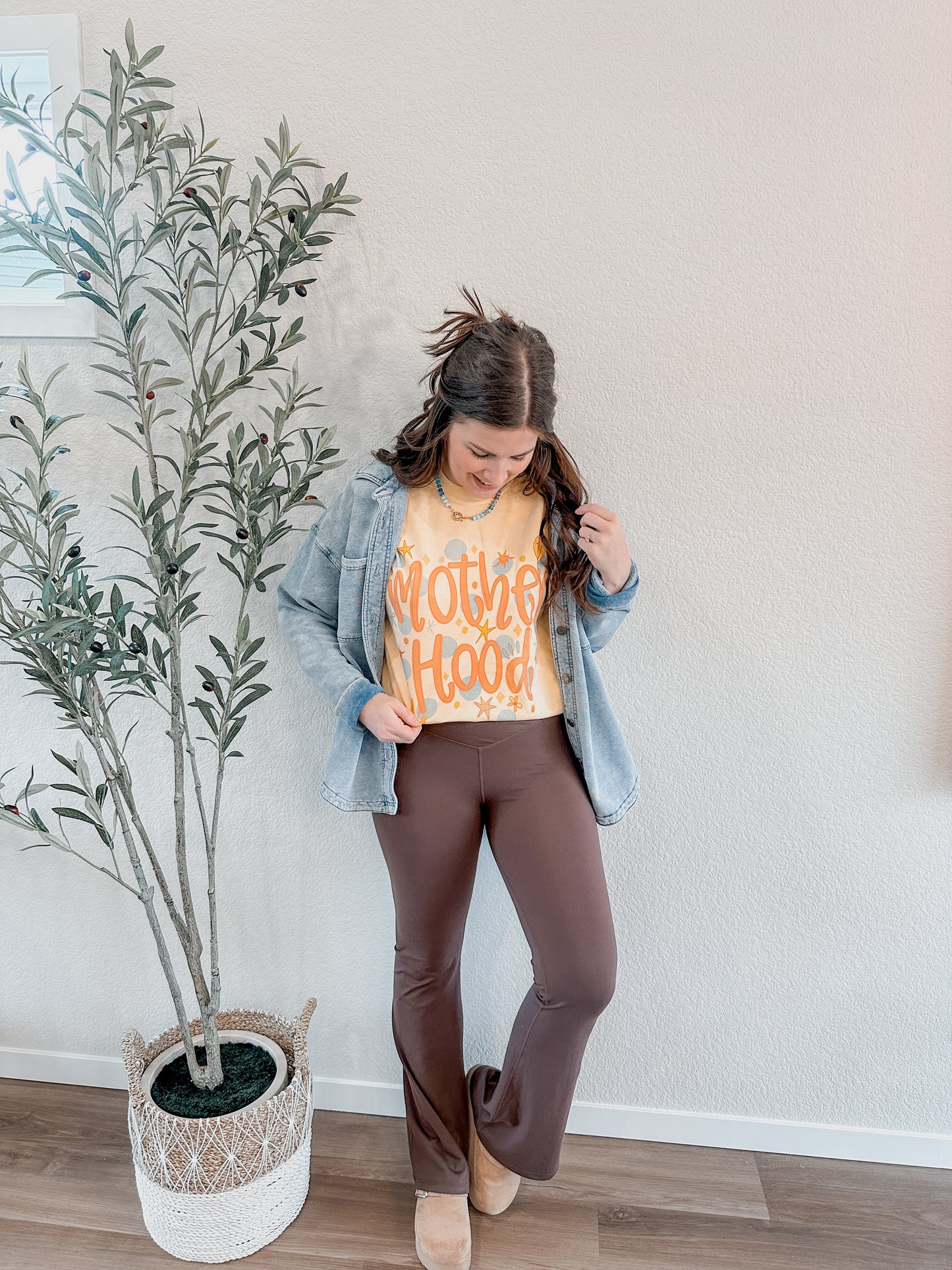Motherhood Polka Dot Tee