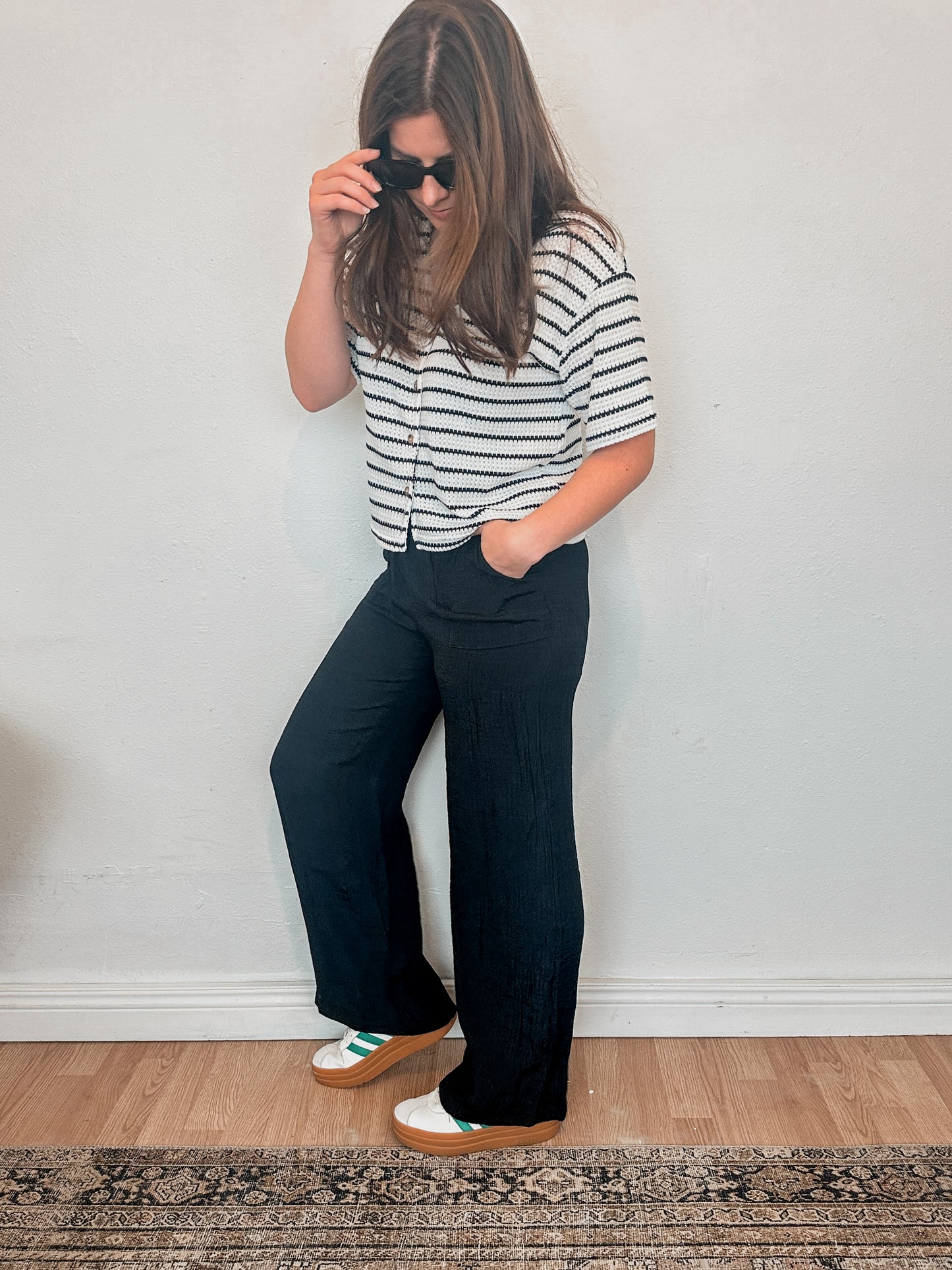 Black Wide Leg Pants