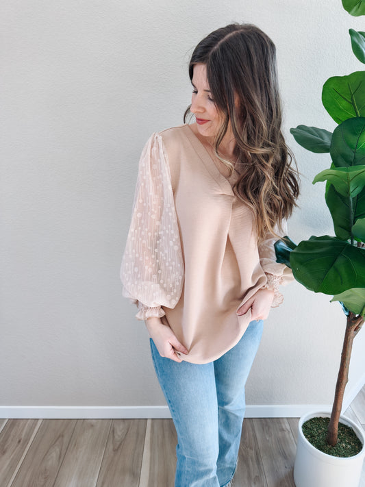 Sweet Escape Chiffon Top