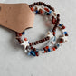 Red White + Blue Bracelet Set