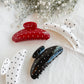 Polka Dot Claw Clips