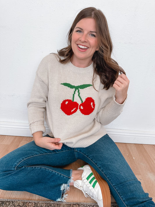 Cherry Sweater