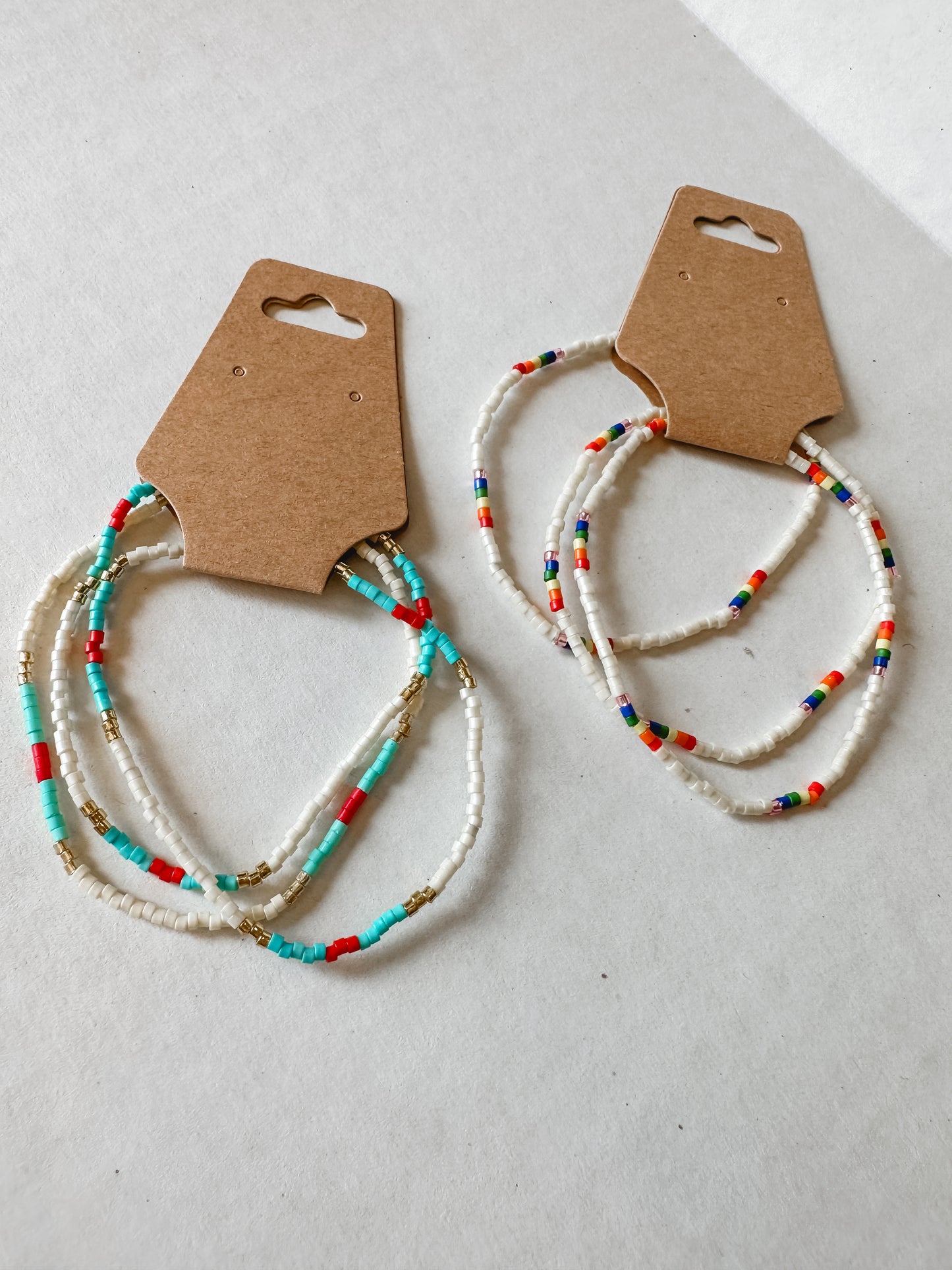 Seed Bead Bracelet Stacks