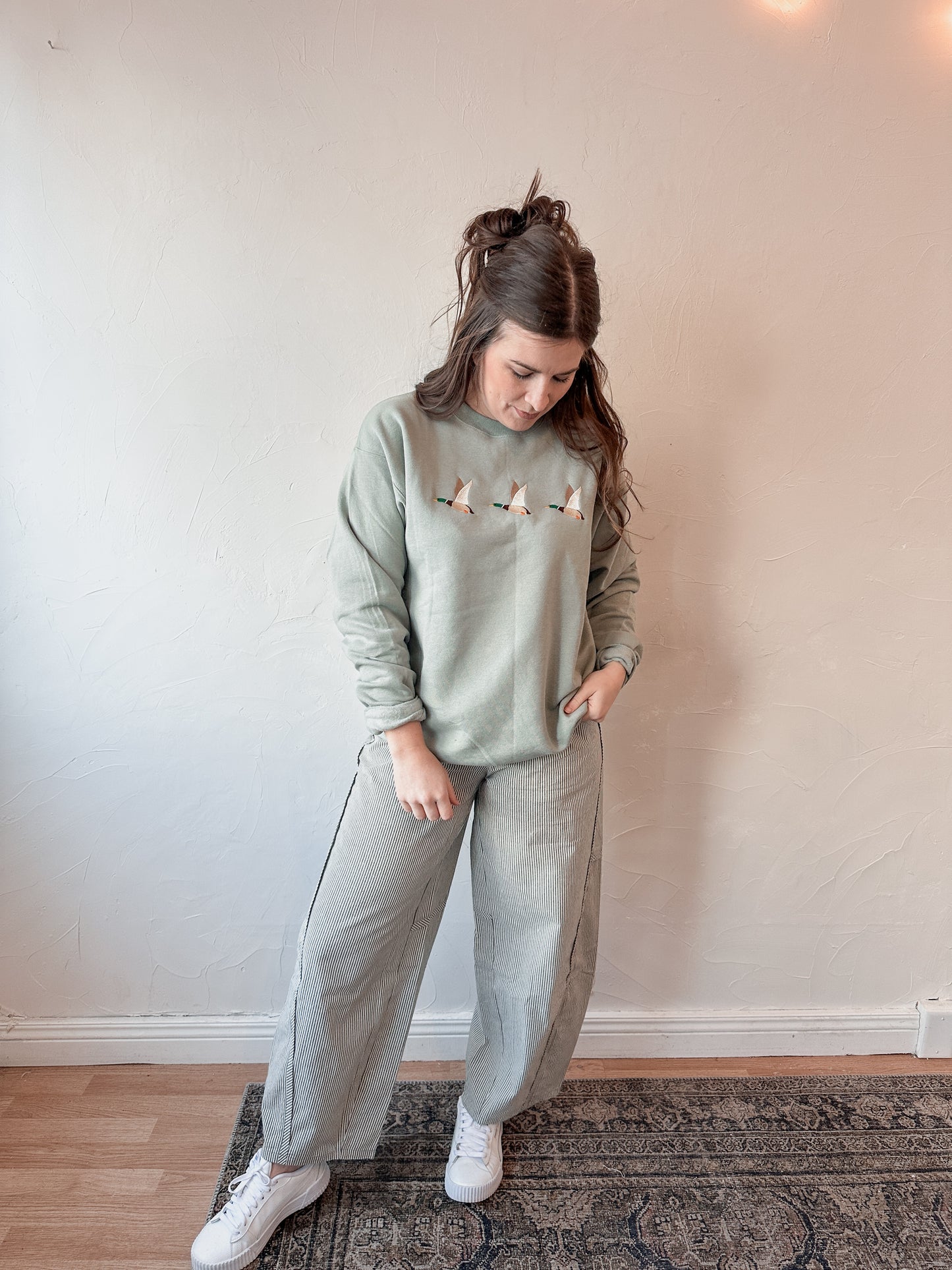 Mallard Embroidered Sweatshirt