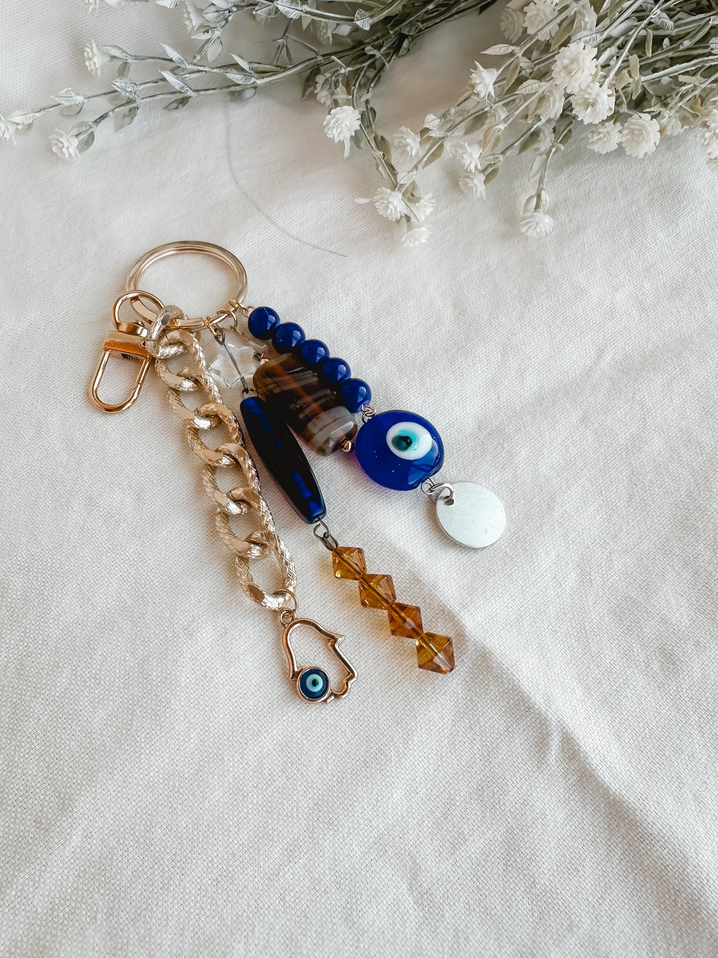 Evil Eye Handmade Keychain