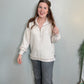 Cream Half Zip