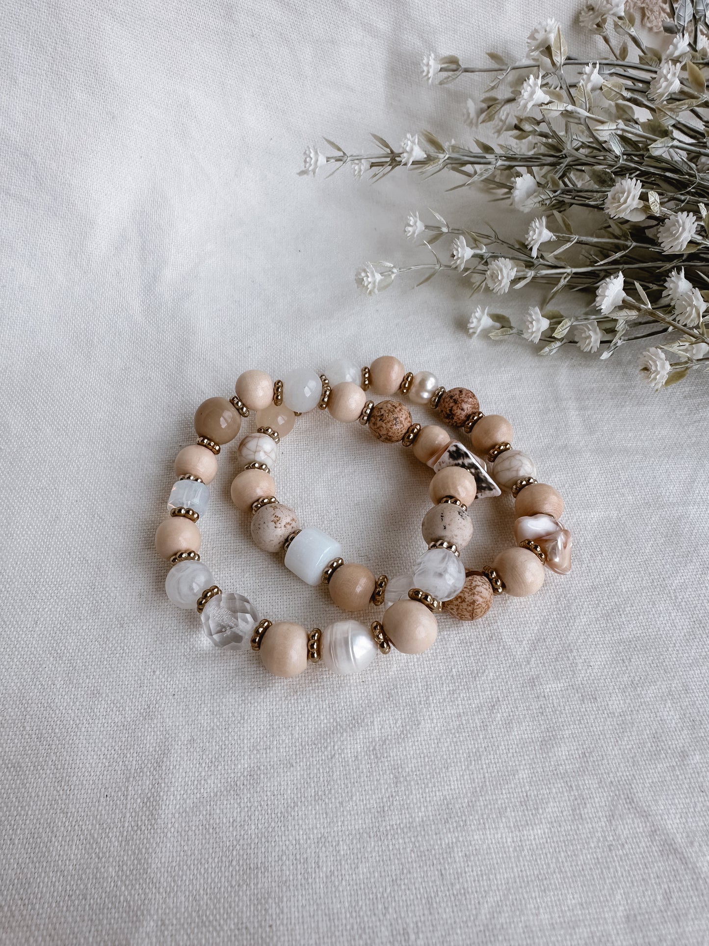 Oyster Beach Bracelet Set