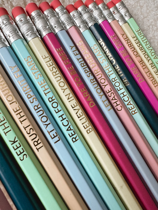 Affirmation Pencil Set
