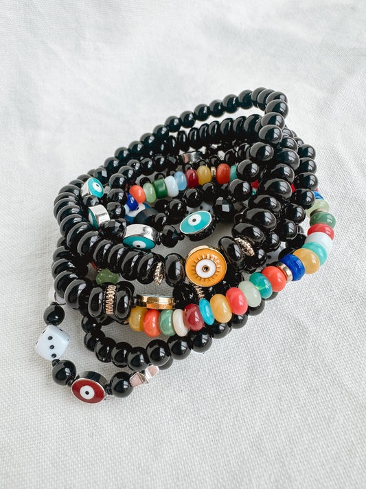 Build Your Own Bracelet Stack - Evil Eye