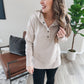 Perfect Half Button Pullover