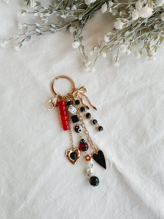 Black Hearts Club Keychain