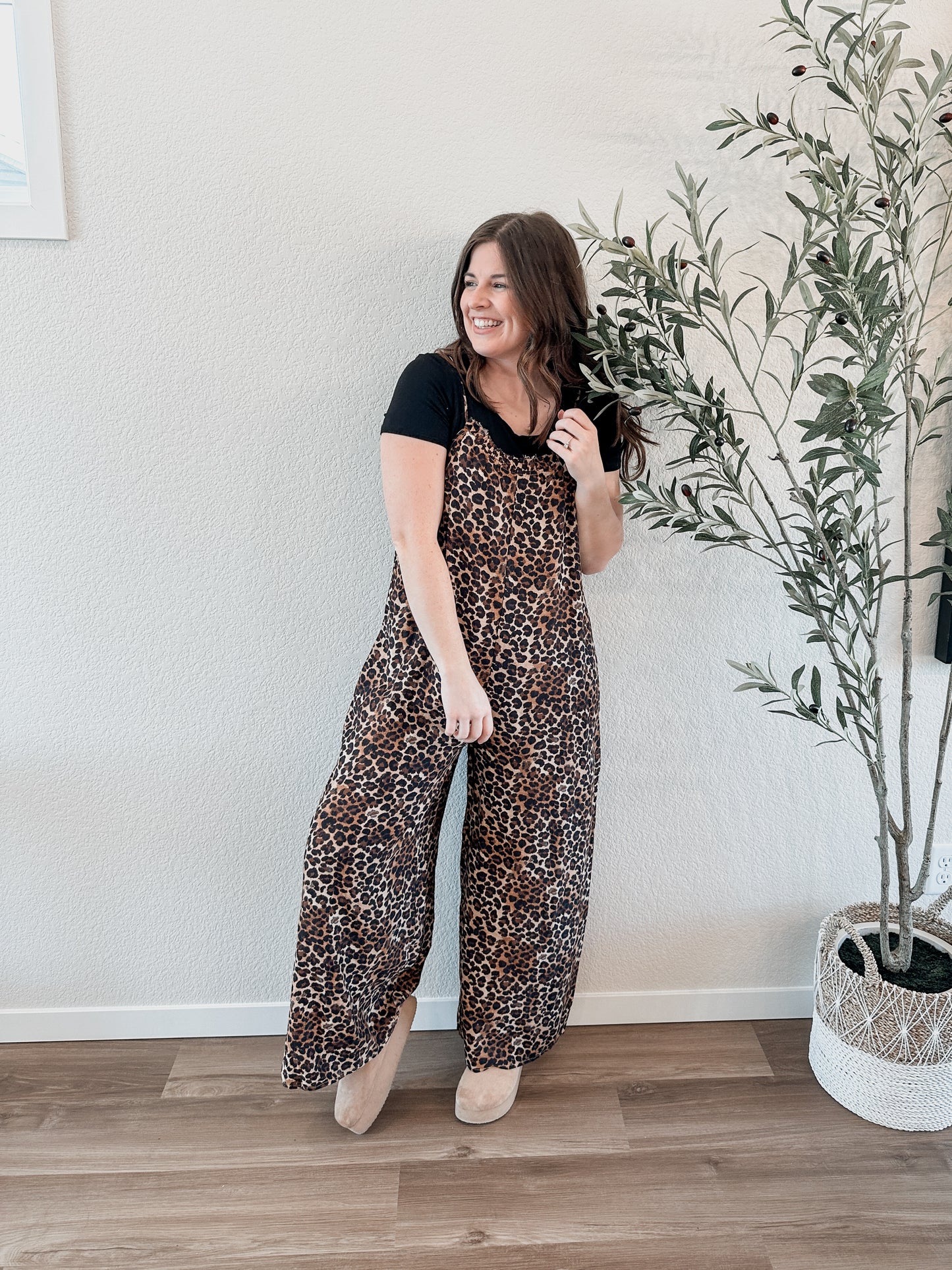 Leopard Jumpsuit