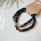 Navy Mama Bracelet Set