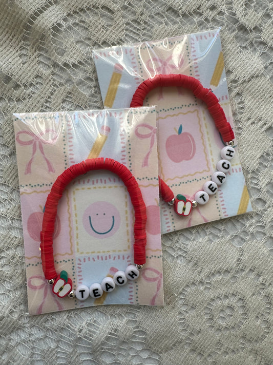 Teach Apple Bracelet