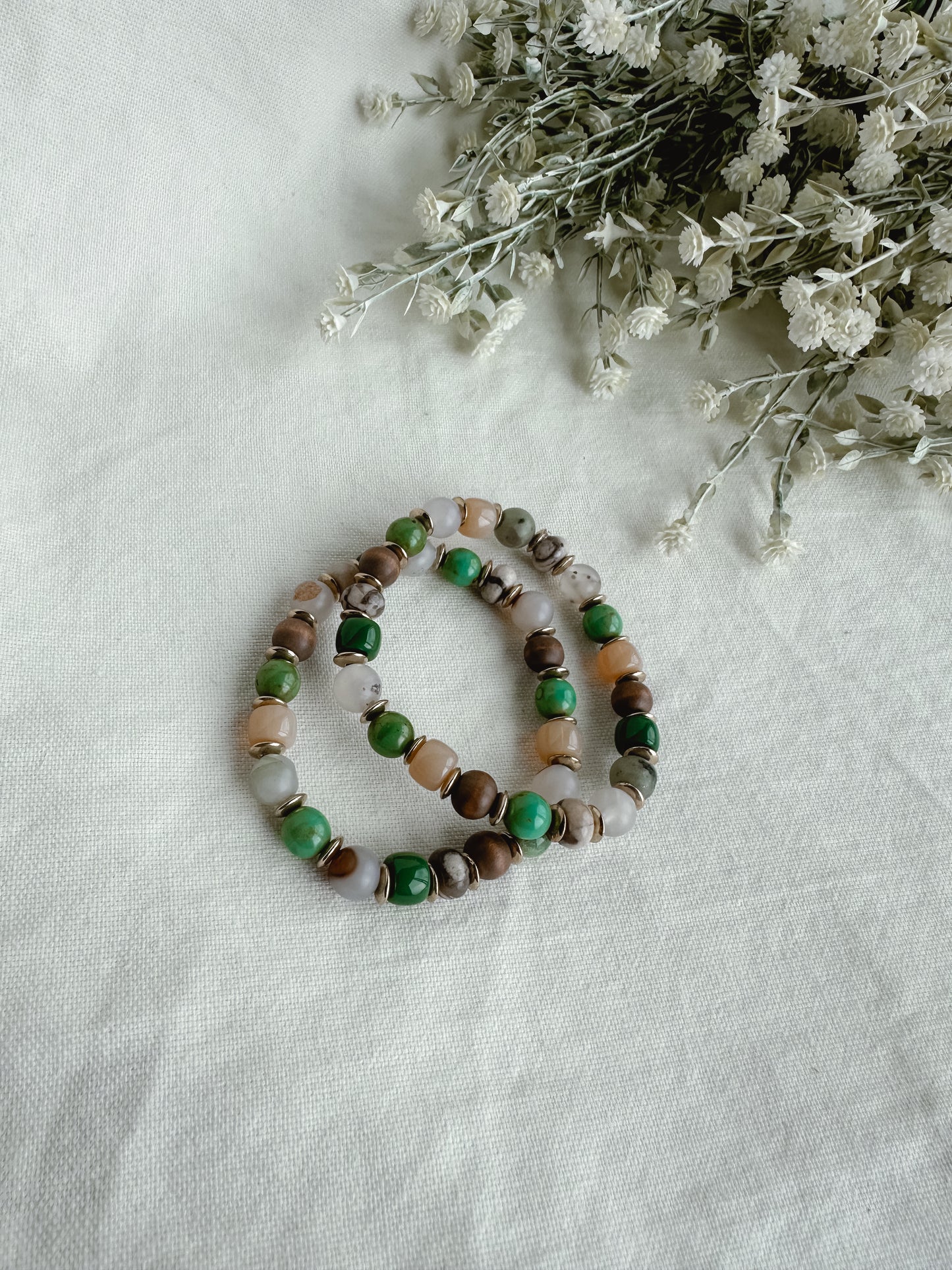 Natural Bracelet Set