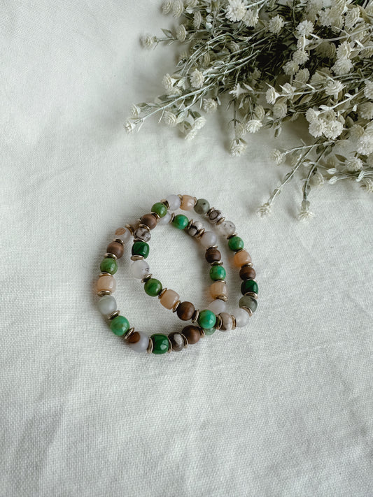 Natural Bracelet Set