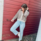 Brown Button Cardigan