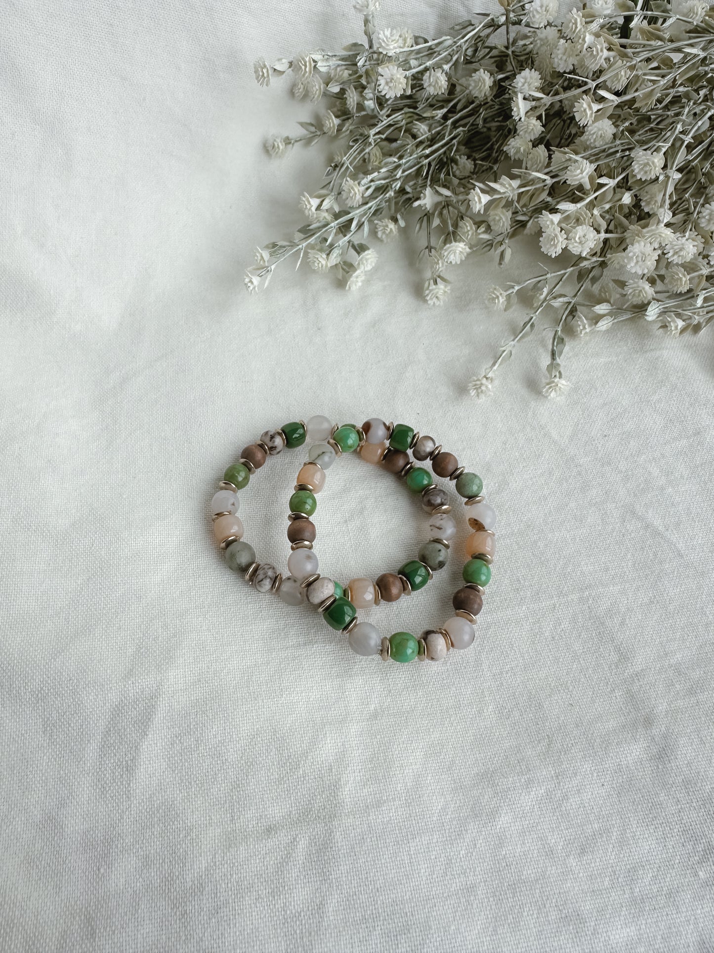 Natural Bracelet Set