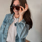 Vintage Washed Denim Shacket