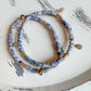 Blue Charm Bracelet Set