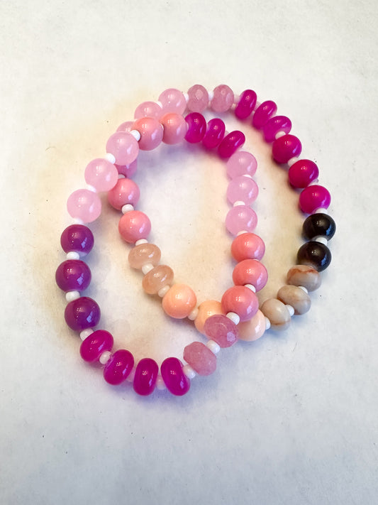 Pretty In Pink Bracelet Set