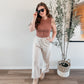 Terracotta Button Tank