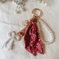 Pearly Girl Bandana Charm Keychain