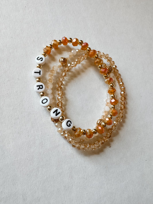 STRONG Bracelet Set