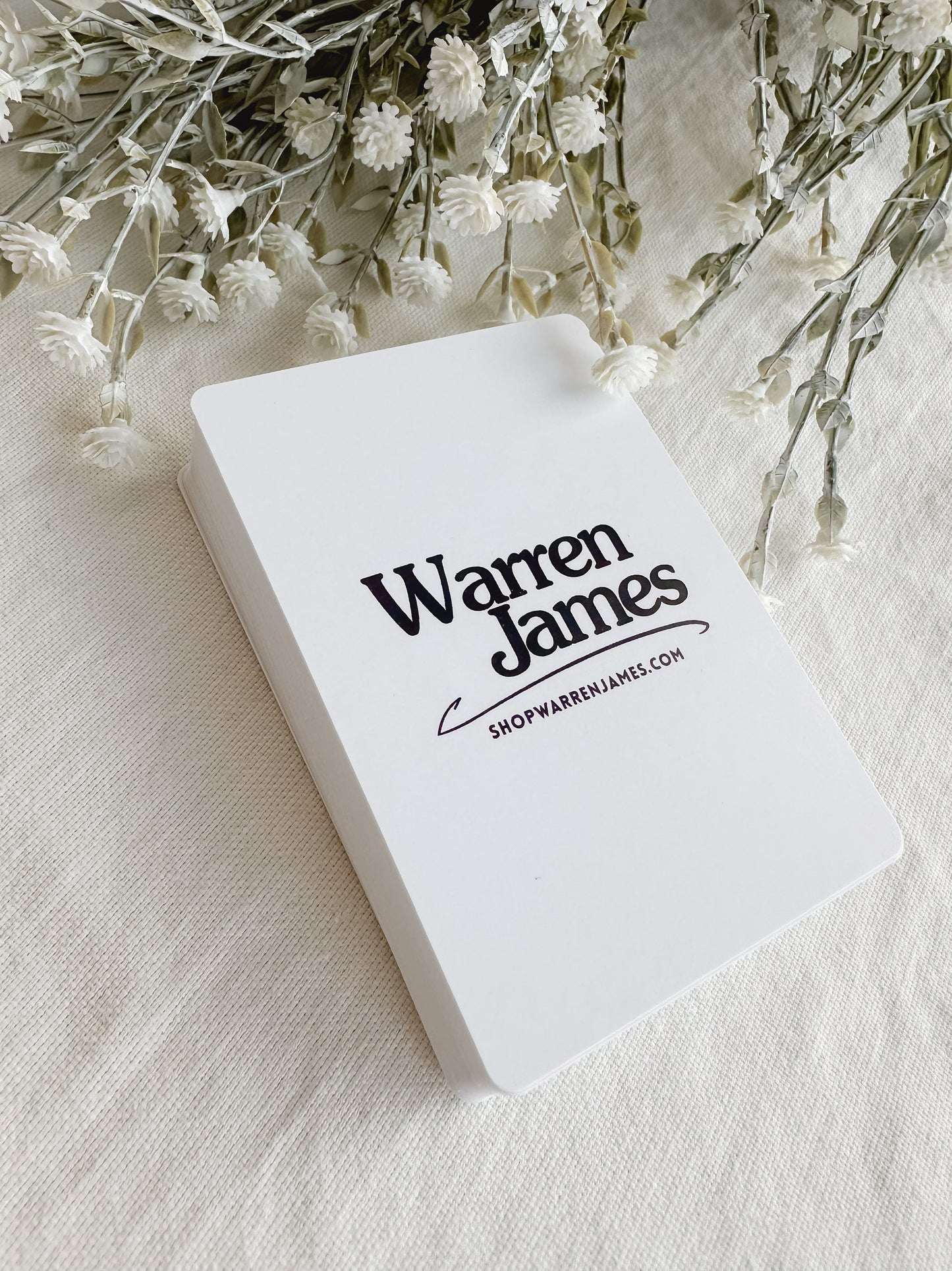 Warren James Playing Cards