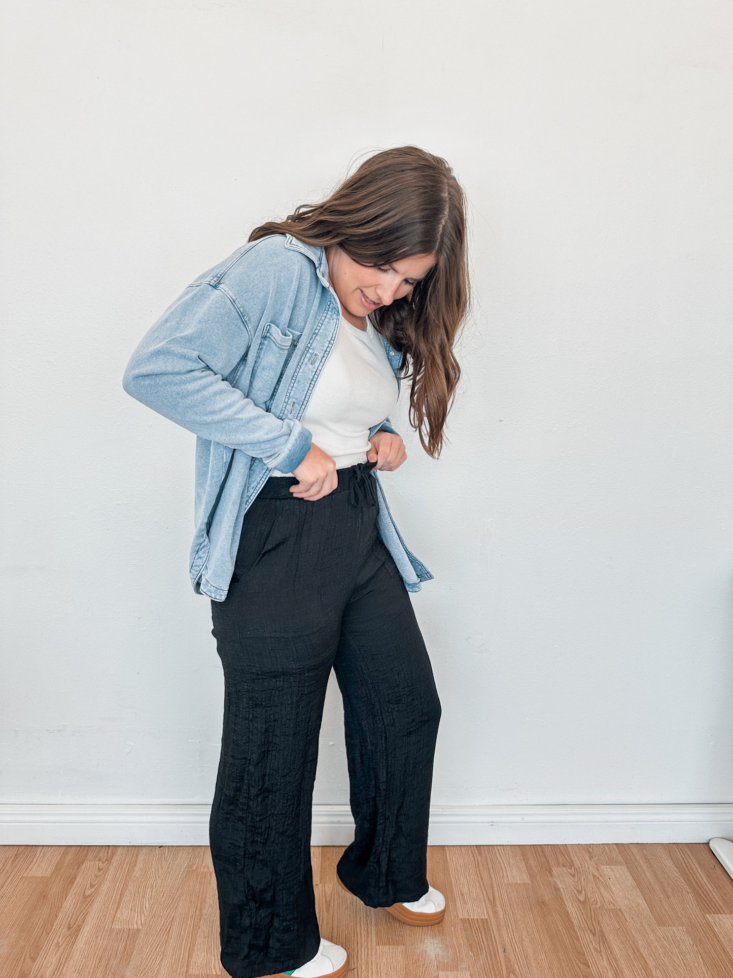 Black Wide Leg Pants